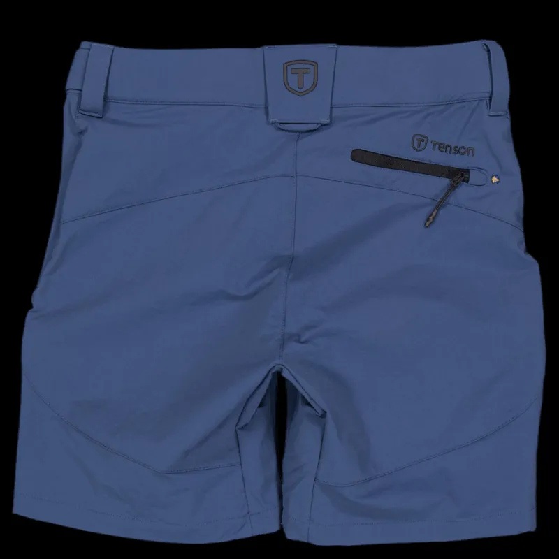 New Tenson Txlite Flex Shorts W Midnight Navy Blå