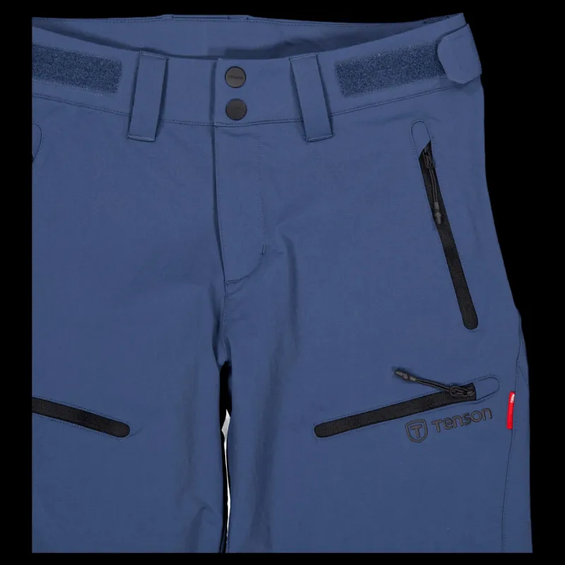 New Tenson Txlite Flex Shorts W Midnight Navy Blå