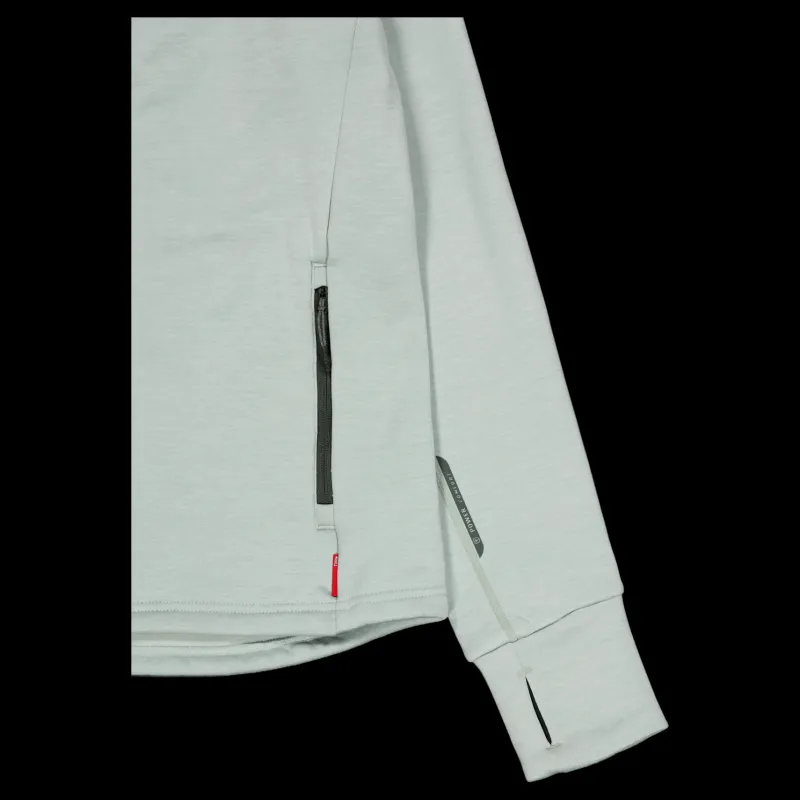 Tenson Txlite Hoodie Zip W Eucalyptus Grå New