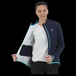 Odlo Tyfoon Jacket Blue Blå Hot