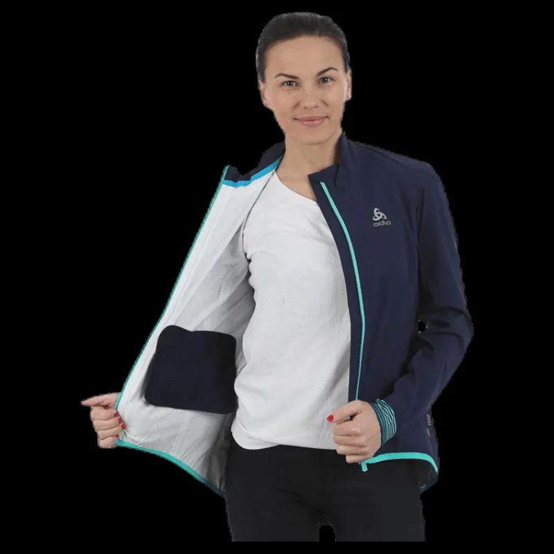 Odlo Tyfoon Jacket Blue Blå Hot