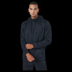 Under Armour Ua Armour Fleece Hoodie Black Blå