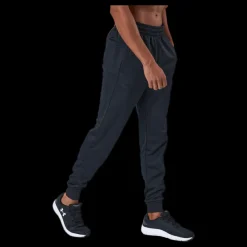 Under Armour Ua Armour Fleece Joggers Black Blå Outlet