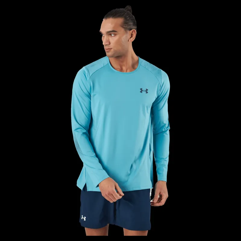 Sale Under Armour Ua Armourprint Ls Glacier Blue Turkos