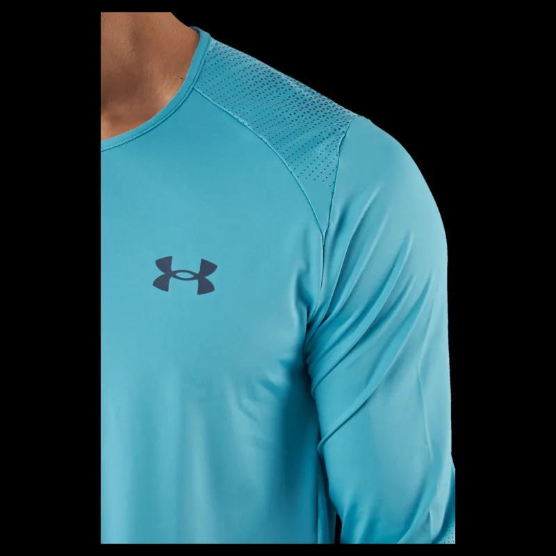 Sale Under Armour Ua Armourprint Ls Glacier Blue Turkos