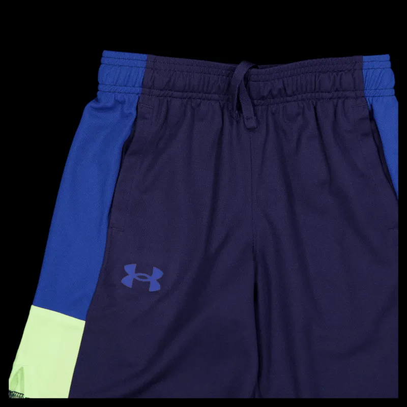 Under Armour Ua Baseline Short Midnight Navy Blå New