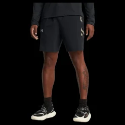 Outlet Under Armour Ua Baseline Woven Short Black Svart