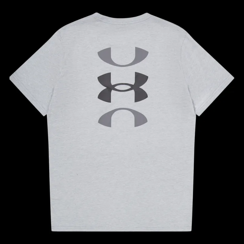 Sale Under Armour Ua Bball Logo Court Ss Grey Grå