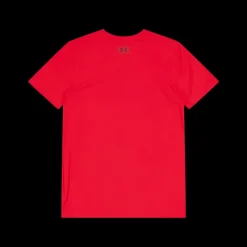 Under Armour Ua Bball Outside Ss Dark Maroon Röd Sale
