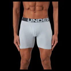 Under Armour Ua Charged Cotton 6in 3 Pack Royal Blå Discount