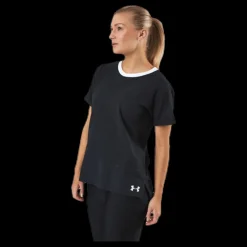 Under Armour UA Charged Cotton SS Black Svart Sale