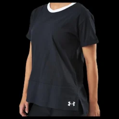 Under Armour UA Charged Cotton SS Black Svart Sale
