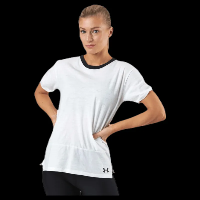 Under Armour UA Charged Cotton SS White Vit Best