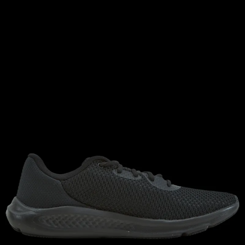 Discount Under Armour Ua Charged Pursuit 3 Black Svart