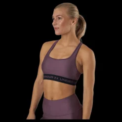 Under Armour Ua Crossback Mid Bra Ash Plum Lila Hot