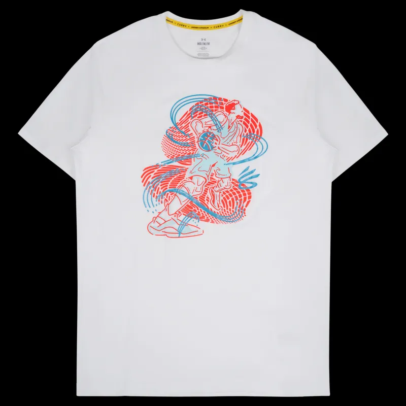 Discount Under Armour UA CURRY ANIMATED SKETCH SS Vit