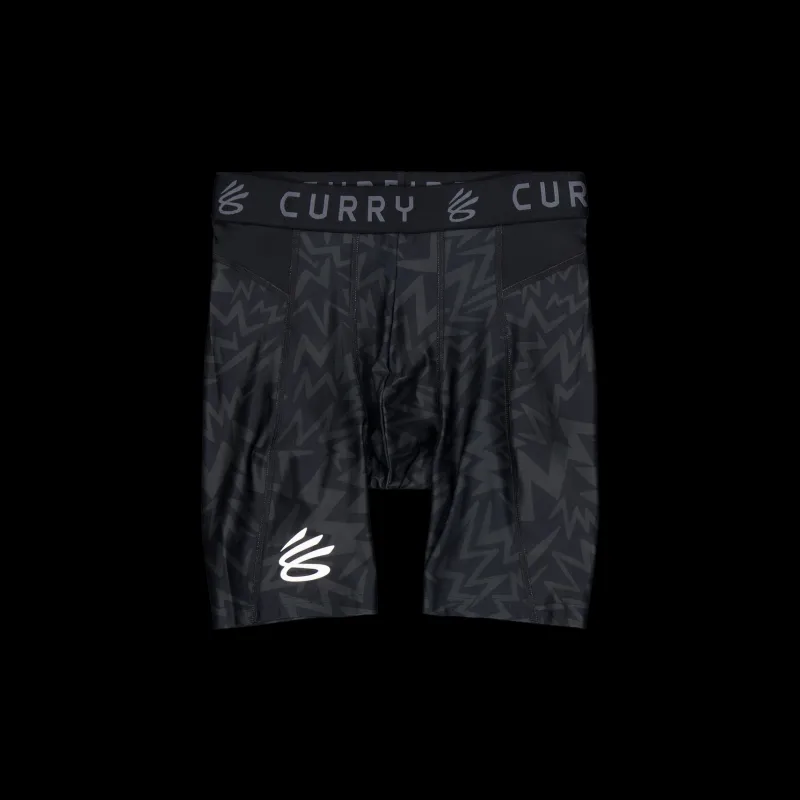 Under Armour Ua Curry Hg Prtd Shorts Black Svart Clearance
