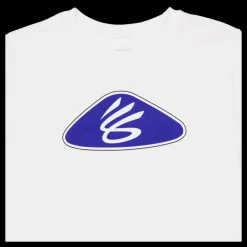 Best Under Armour Ua Curry Logo Ss White Vit