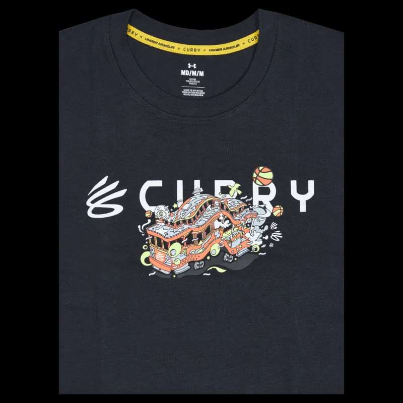 Under Armour UA CURRY TROLLY HVYWEIGHT SS Svart New