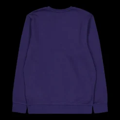Under Armour Ua Essential Fleece Crew Midnight Navy Blå Sale
