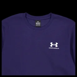 Under Armour Ua Essential Fleece Crew Midnight Navy Blå Sale
