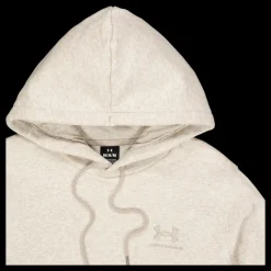 Discount Under Armour Ua Essential Fleece Hoodie Taupe Beige