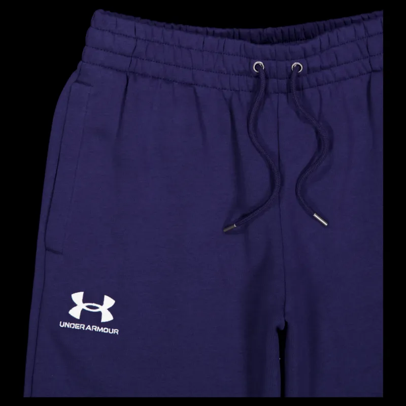 Under Armour Ua Essential Fleece Shorts Midnight Navy Blå