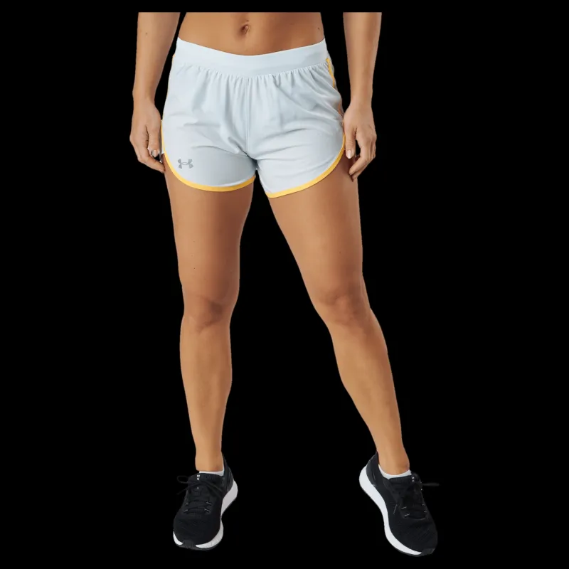 Discount Under Armour Ua Fly By Elite 3'' Short Ghost Gray Light Heather Vit