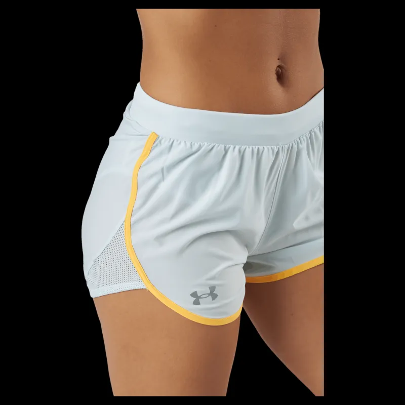 Discount Under Armour Ua Fly By Elite 3'' Short Ghost Gray Light Heather Vit