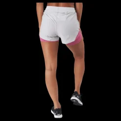 Outlet Under Armour Ua Fly By Elite 2-in-1 Short Ghost Gray Rosa
