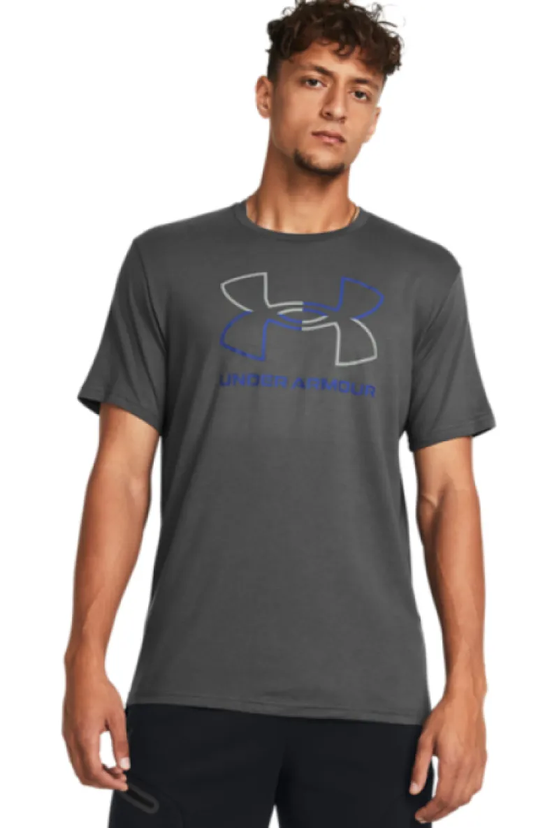 Under Armour Ua Gl Foundation Ss Gray Grå Outlet