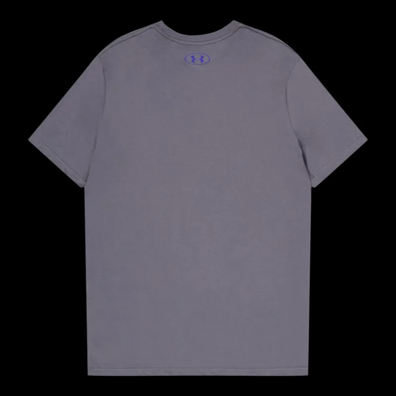 Under Armour Ua Gl Foundation Ss Gray Grå Outlet