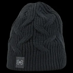 Under Armour Ua Halftime Cable Knit Black Svart Online