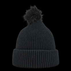 New Under Armour Ua Halftime Ribbed Pom Black Svart