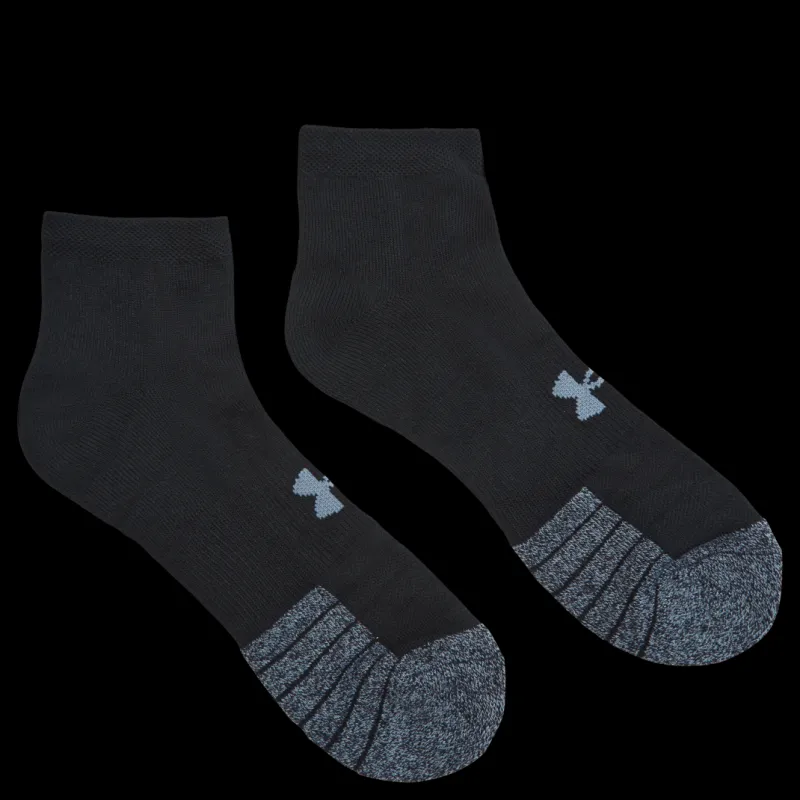 Under Armour UA Heatgear Low Cut 3pk Svart