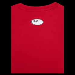 Under Armour UA HG Armour Comp Ls Röd Best