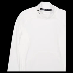 New Under Armour Ua Hg Armour Comp Mock Ls White Vit