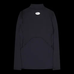 Under Armour Ua Hg Armour Comp Mock Ls Black Svart Sale