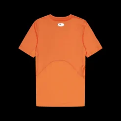 Under Armour Ua Hg Armour Comp Ss Bolt Red Orange