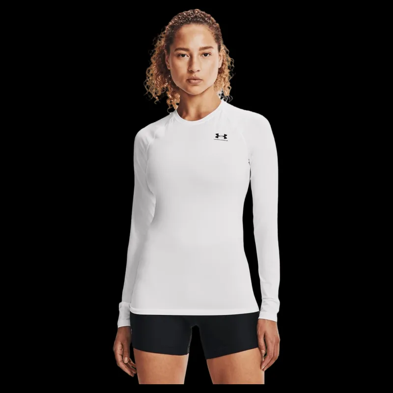 Under Armour Ua Hg Authentics Comp Ls White Vit Sale