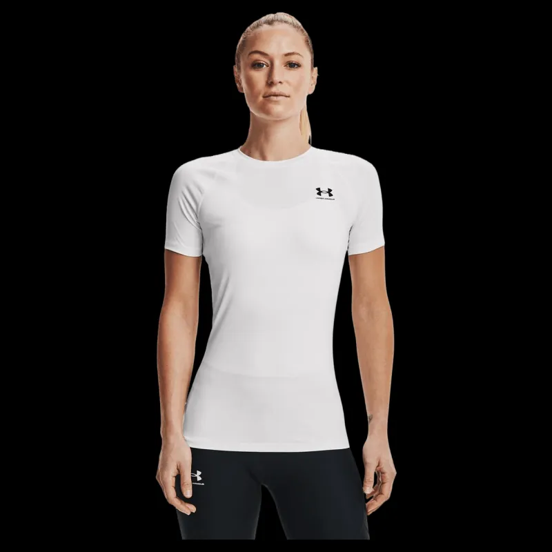 Discount Under Armour Ua Hg Authentics Comp Ss White Vit