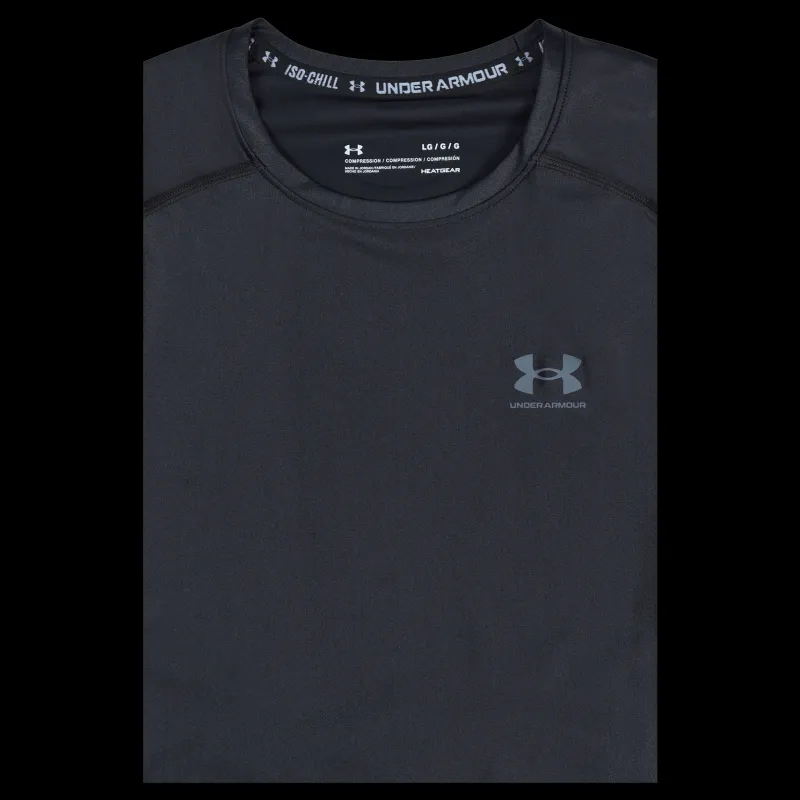 New Under Armour UA HG IsoChill Comp LS Svart
