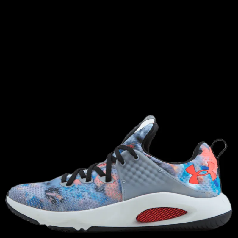 Under Armour Ua Hovr Rise 3 Print White Flerfärgad New