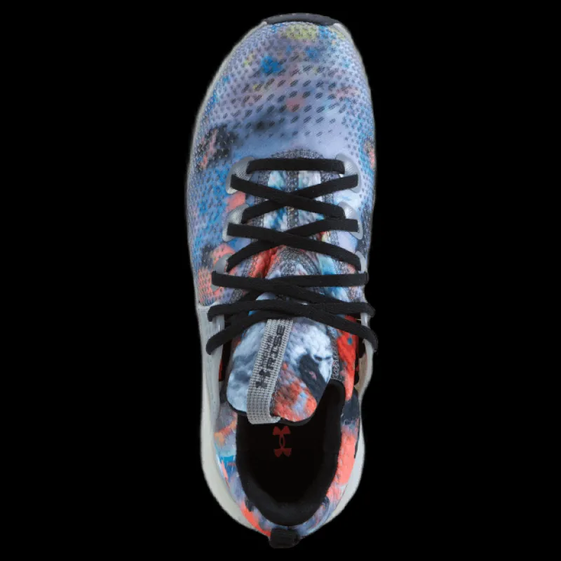 Under Armour Ua Hovr Rise 3 Print White Flerfärgad New