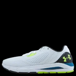 New Under Armour Ua Hovr Sonic 5 White / White / High-vis Yello Vit