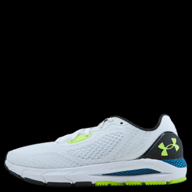 New Under Armour Ua Hovr Sonic 5 White / White / High-vis Yello Vit