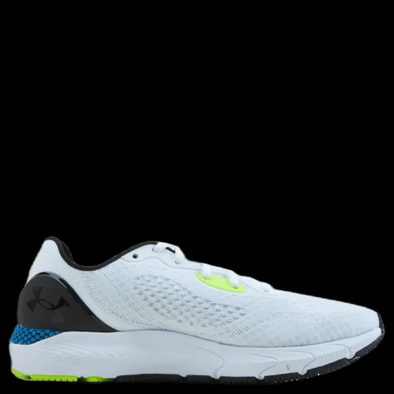 New Under Armour Ua Hovr Sonic 5 White / White / High-vis Yello Vit
