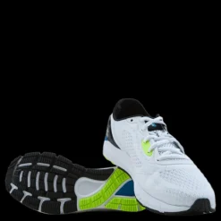 New Under Armour Ua Hovr Sonic 5 White / White / High-vis Yello Vit