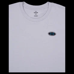 Online Under Armour Ua Hw Lc Patch Ss Grey Grå
