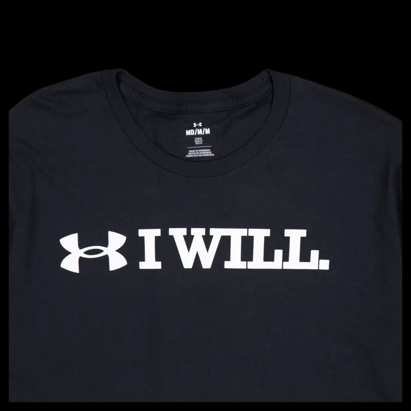 Sale Under Armour Ua I Wll Ss Black Svart